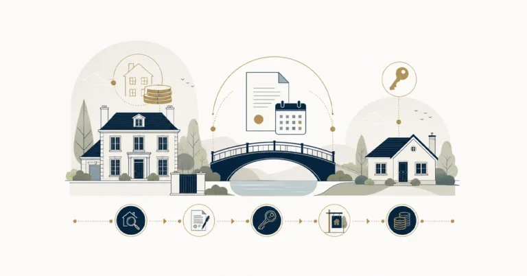 how does a downsize bridging loan work buy before your sell